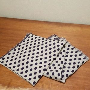 SOLD polka dot blanket scarf